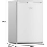 Frigorífico Beko TSE1284N 114 L 84 cm 54,5 cm 36 dB Blanco Clase energética E - Imagen 5