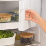 Frigorífico combi CREATE RETRO FRIDGE 150 281 L 102 W Clase energética D Blanco Maneta Mármol - Imagen 8