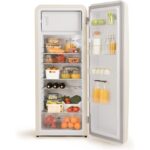 Frigorífico combi CREATE RETRO FRIDGE 150 281 L 102 W Clase energética D Blanco Maneta Oro - Imagen 7