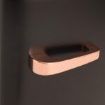 Frigorífico CREATE RETRO FRIDGE 50 Clase energética F 48 L 39 dB Negro Maneta Oro Rosado - Imagen 6