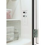Frigorífico combi CREATE RETRO FRIDGE COMBI 185 401 L NoFrost Clase energética E Negro Maneta Plata - Imagen 3