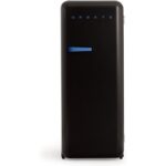 Frigorífico combi CREATE RETRO FRIDGE 150 281 L 102 W Clase energética D Negro Maneta Azul Cobalto