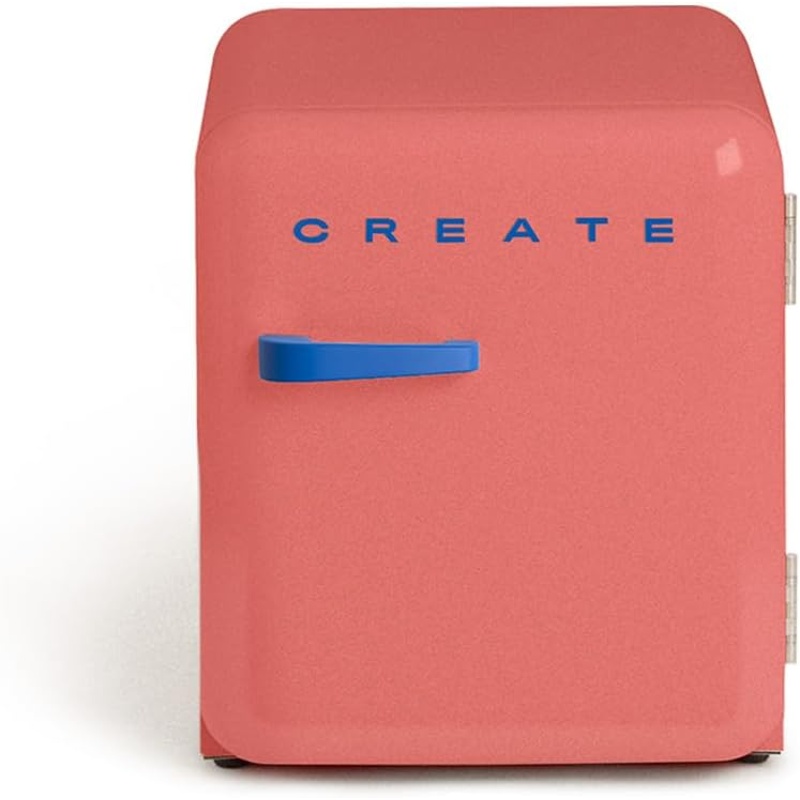 acFDxhpa8X Frigorífico CREATE RETRO FRIDGE 50 Clase energética F 48 L 39 dB Terracota Maneta Azul Cobalto - Imagen 1