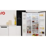 Frigorífico americano EVVO F90 Glass 550 L NoFrost Clase energética D - Imagen 2