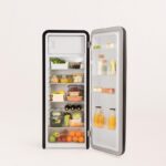 Frigorífico combi CREATE RETRO FRIDGE 150 281 L 102 W Clase energética D Negro Maneta Oro - Imagen 2
