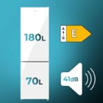 Frigorífico combi Cecotec Bolero CoolMarket Combi 250 250 L NoFrost Clase energética E Cristal Blanco - Imagen 3