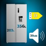 Frigorífico americano Cecotec Bolero CoolMarket SBS 562 Plata 559 L NoFrost Clase energética D - Imagen 5