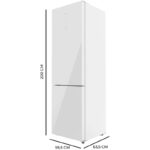 Frigorífico combi Cecotec Bolero CoolMarket Combi 356 Blanco 356 L NoFrost Clase energética D - Imagen 3