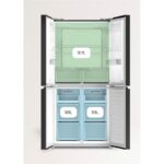 Frigorífico americano CREATE FRIDGE STUDIO CROSS DOOR 503 503 L NoFrost 170 W Clase energética E Negro - Imagen 3