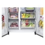 Frigorífico americano LG GSXV91BSAE 635 L Clase E No Frost WiFi - Imagen 3