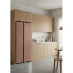 Frigorífico americano CREATE FRIDGE STUDIO SIDE BY SIDE 550 550 L NoFrost Clase energética E Marrón - Imagen 5