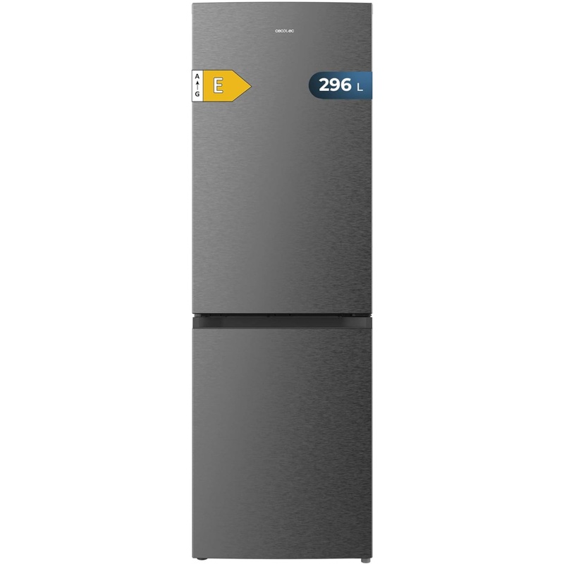 ppZfLn7g9A Frigorífico combi Cecotec Bolero CoolMarket Combi 296 DF Inox oscuro 296 L Clase energética E - Imagen 1