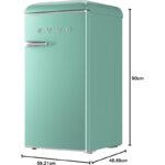 Frigorífico EVVO F26BL 95 L 40 dB Clase energética E Verde - Imagen 3