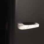 Frigorífico combi CREATE RETRO FRIDGE 150 281 L 102 W Clase energética D Negro Maneta Mármol - Imagen 4