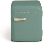 Frigorífico CREATE RETRO FRIDGE 50 Clase energética F 48 L 39 dB Verde Maneta Oro