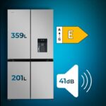 Frigorífico americano Cecotec Bolero CoolMarket 4D 564 Plata 560 L NoFrost Clase energética E - Imagen 5