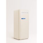 Frigorífico combi CREATE RETRO FRIDGE 150 281 L 102 W Clase energética D Blanco Maneta Azul Cobalto - Imagen 4