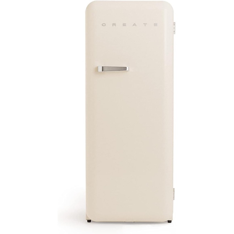 uxfEvlLxKE Frigorífico combi CREATE RETRO FRIDGE 150 281 L 102 W Clase energética D Blanco Maneta Plata - Imagen 1