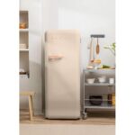 Frigorífico combi CREATE RETRO FRIDGE 150 281 L 102 W Clase energética D Arena Maneta Oro Rosado - Imagen 4