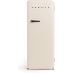 Frigorífico combi CREATE RETRO FRIDGE 150 281 L 102 W Clase energética D Blanco Maneta Negra