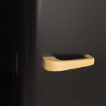 Frigorífico combi CREATE RETRO FRIDGE 150 281 L 102 W Clase energética D Negro Maneta Madera - Imagen 8